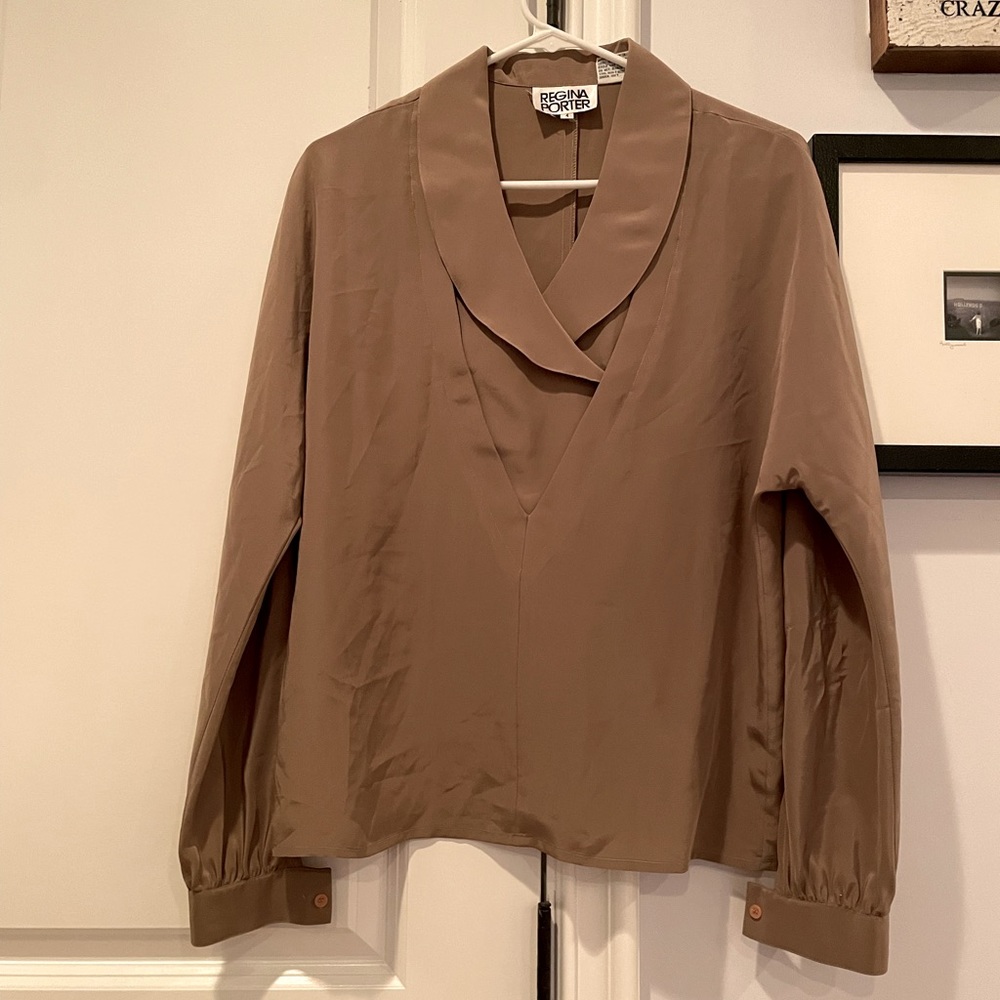 Brown Women's Top